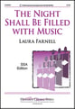 The Night Shall Be Filled with Music SSA choral sheet music cover